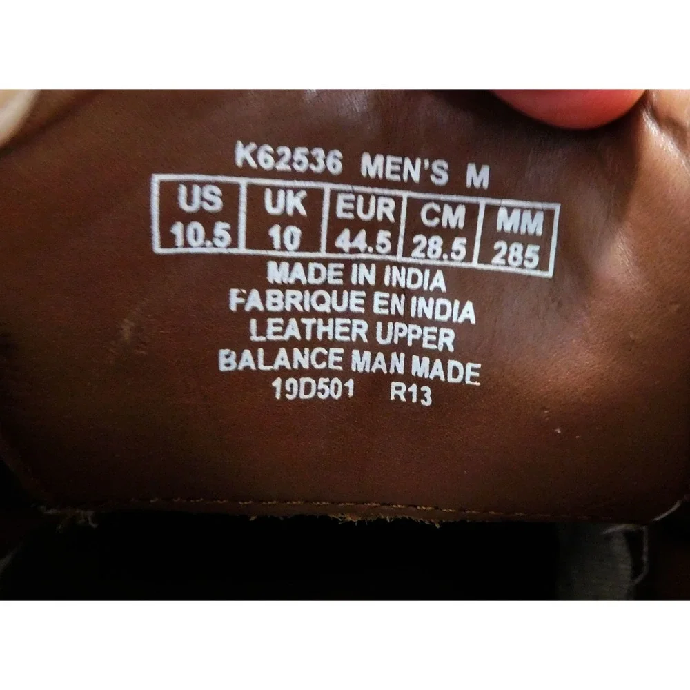 Rockport adiPRENE by Adidas Derby Dress Shoes Mens 10.5 M Brown Leather K62536‎